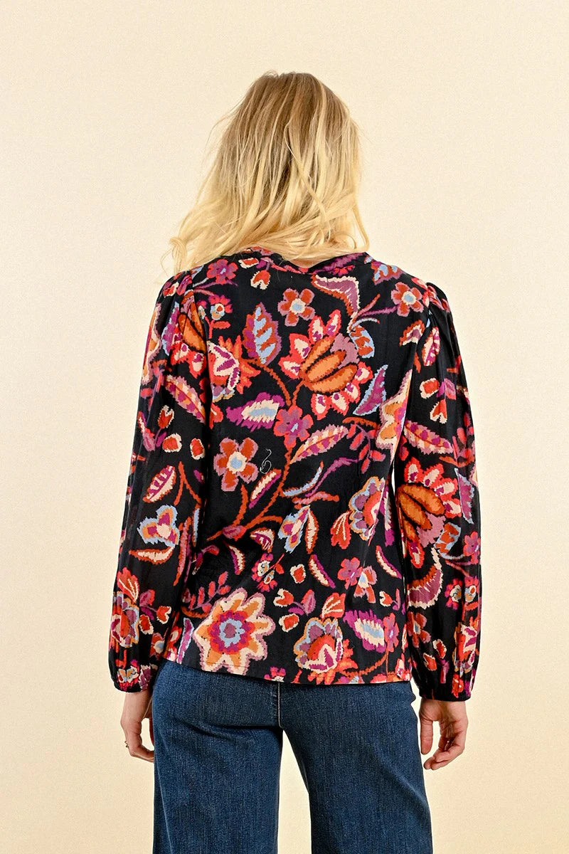 Cotton Floral Blouse