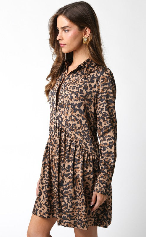 Leopard Linda Dress